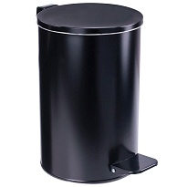 Ведро для мусора с педалью, усиленное, Титан, 10 л, черное, оцинкованная сталь в Туле Ведро для мусора с педалью, усиленное, Титан, 10 л, черное, оцинкованная сталь в Туле