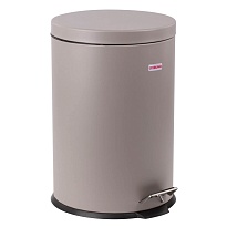 Ведро-контейнер для мусора (урна) с педалью LAIMA Classic, 20 л, серое, матовое, металл, со съемным внутренним ведром в Туле Ведро-контейнер для мусора (урна) с педалью LAIMA Classic, 20 л, серое, матовое, металл, со съемным внутренним ведром в Туле