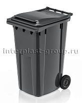 Контейнер для мусора 240 л серый облегченный 240 серый в Туле