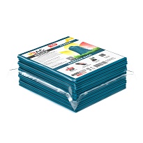 Мешки для мусора 160 л, светло-синие, в пачке 10 шт., ПВД, 40 мкм, 900х1100 мм, i-Bag в Туле Мешки для мусора 160 л, светло-синие, в пачке 10 шт., ПВД, 40 мкм, 900х1100 мм, i-Bag в Туле