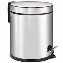 Ведро-контейнер для мусора урна с педалью LAIMA Classic Plus, 5 л, зеркальное в Туле Ведро-контейнер для мусора урна с педалью LAIMA Classic Plus, 5 л, зеркальное в Туле