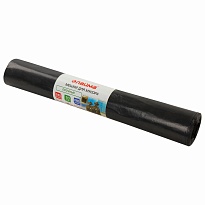 Мешки для мусора 240 л, черные, в рулоне 10 шт., ПВД 50 мкм, 1400х900 мм, LAIMA, 605337 в Туле