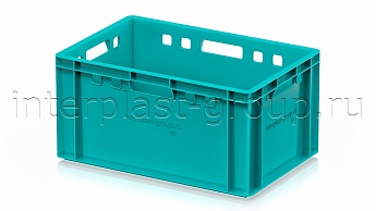 Ящик для мяса и колбасных изделий Е-3 бирюзовый в Туле Ящик для мяса и колбасных изделий Е-3 бирюзовый в Туле