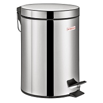 Ведро-контейнер для мусора (урна) с педалью LAIMA Classic, 3 л, со съемным внутренним ведром в Туле