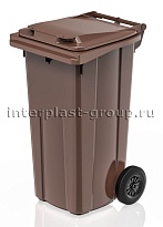 Мусорный контейнер 120 л коричневый 120 коричневый в Туле