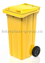 Мусорный контейнер 120 л желтый 120 желтый в Туле Мусорный контейнер 120 л желтый 120 желтый в Туле