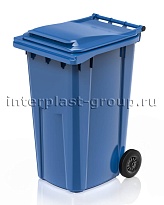 Контейнер для мусора 240 л голубой облегченный 240 голубой в Туле