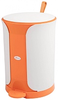Контейнер для мусора Sтилъ с педалью 11 л оранжевый 11 оранжевый в Туле Контейнер для мусора Sтилъ с педалью 11 л оранжевый 11 оранжевый в Туле